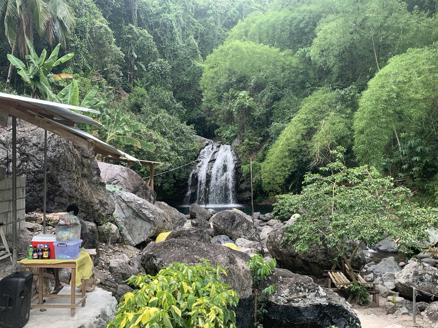 Waterfall in Jamaica